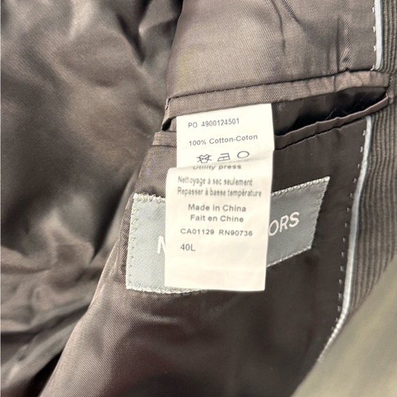 NWT Michael Kors Cordoroy Blazer - Picture 3 of 4